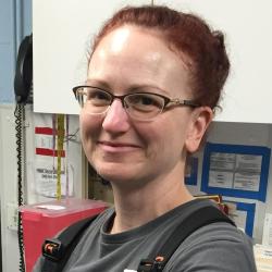 A photo of Deborah Fauquier, Veterinary Medical Officer and Marine Mammal Unusual Mortality Event Program Coordinator